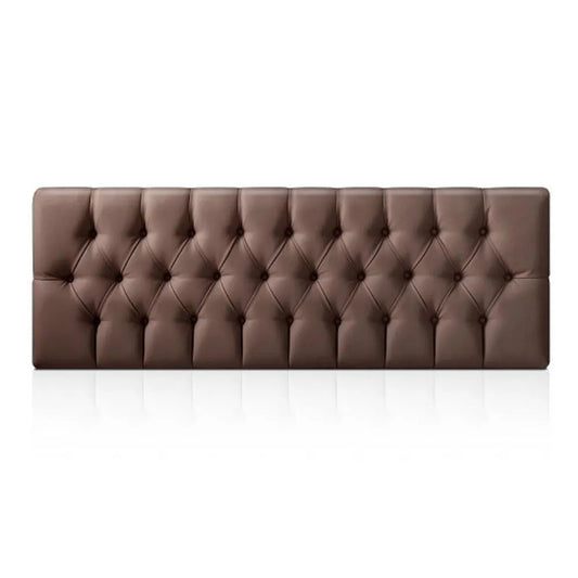 Cabecero Rombos Chocolate Sintético