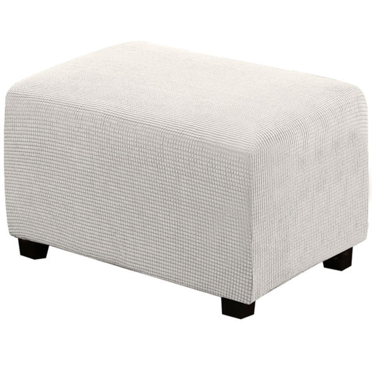 Puff Decorativo 80x40 Blanco