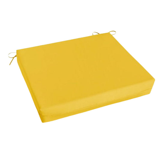Cojín Para Silla Cuadrado Amarillo