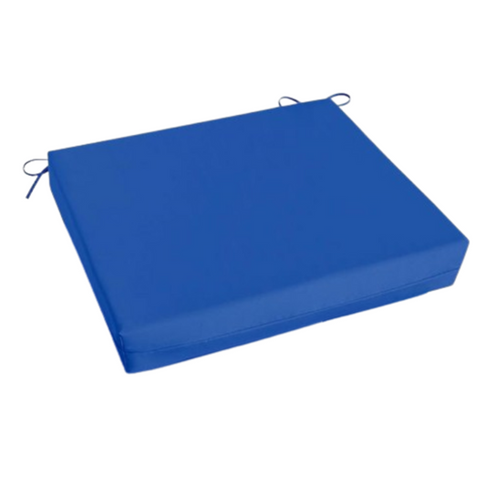 Cojín Para Silla Cuadrado Azul