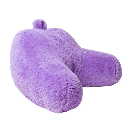 Cojín Anatómico Lectura y Tv Peluche Lila
