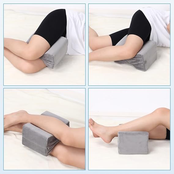 Almohada Para Rodilla Gris