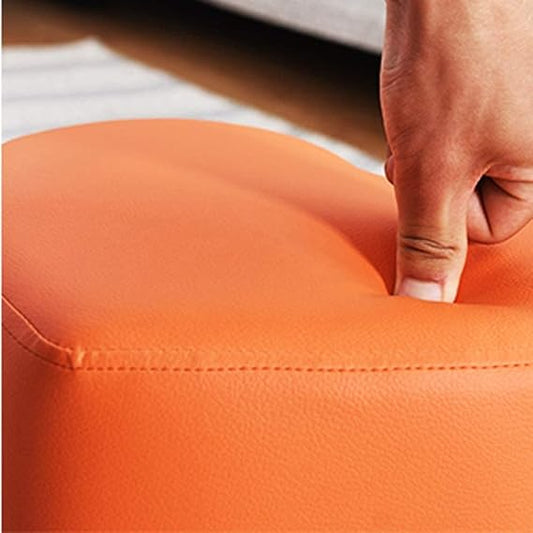 Puff Posa Pie Cora Naranja