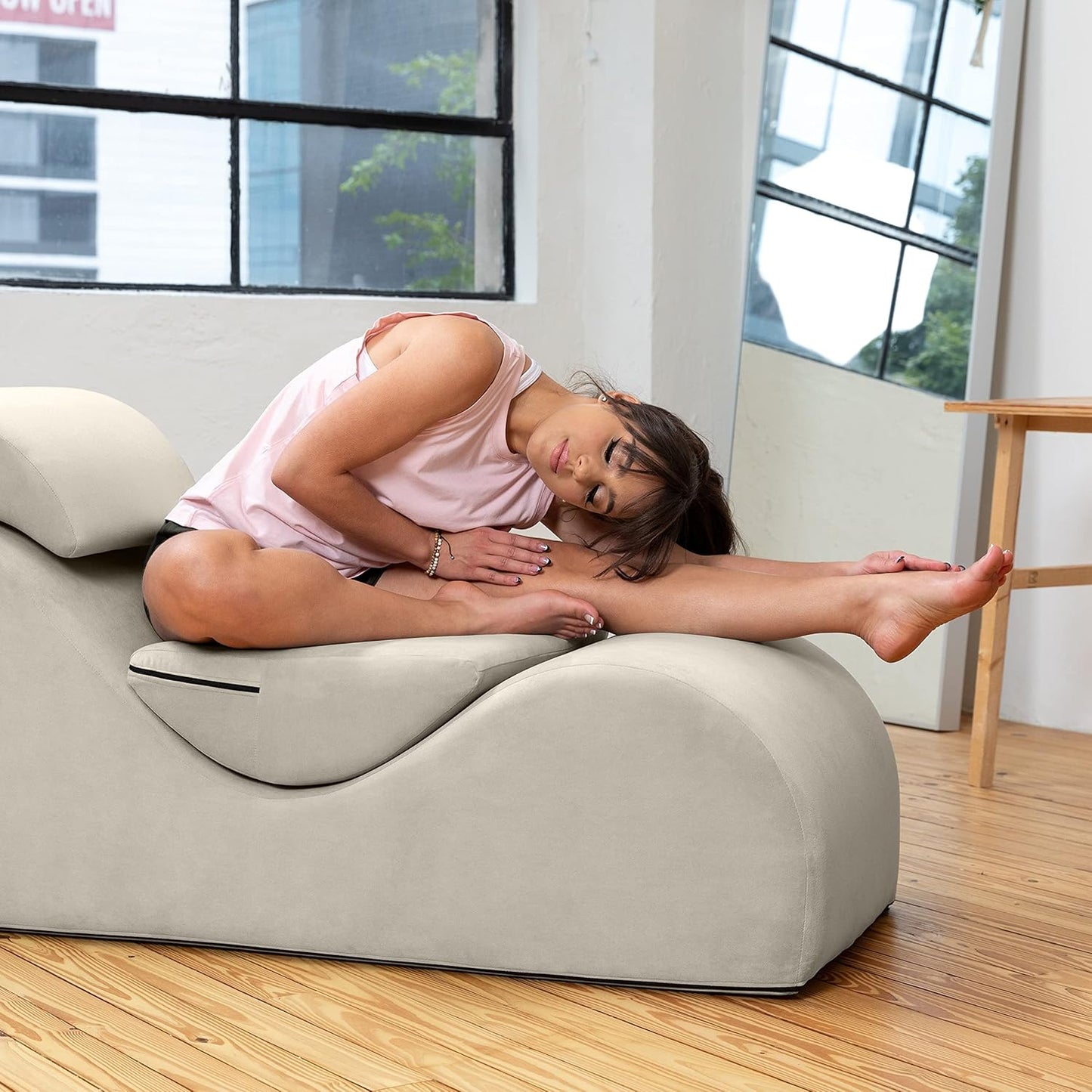 Tumbona Para Yoga Beige