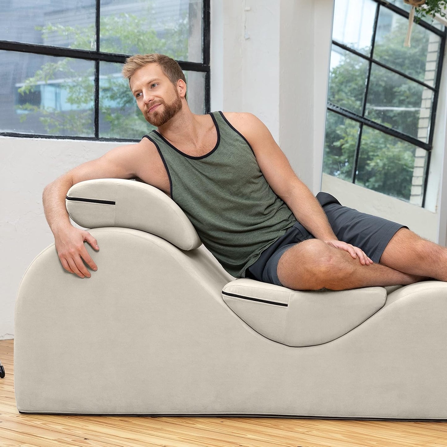 Tumbona Para Yoga Beige