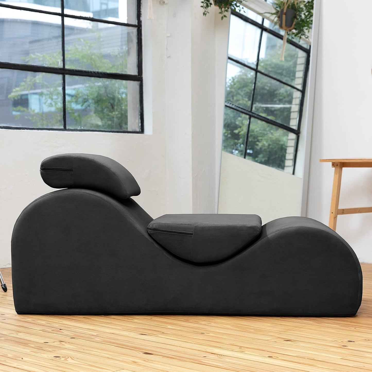 Tumbona Para Yoga Negro