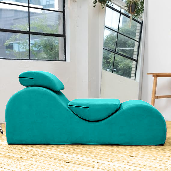 Tumbona Para Yoga Turquesa