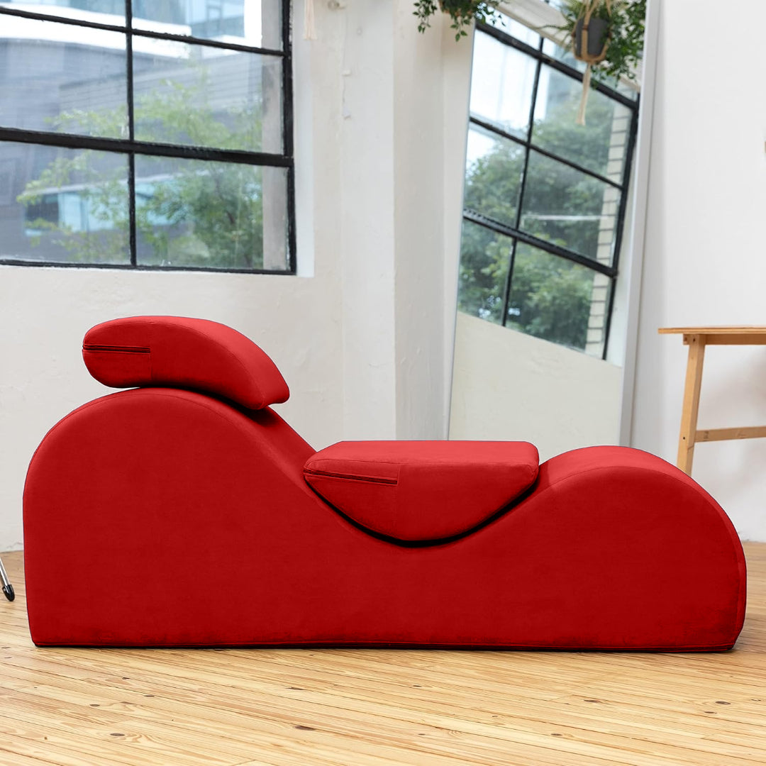 Tumbona Para Yoga Rojo