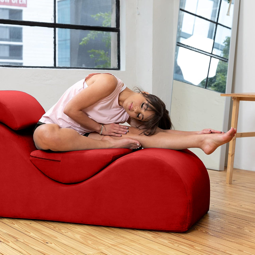 Tumbona Para Yoga Rojo