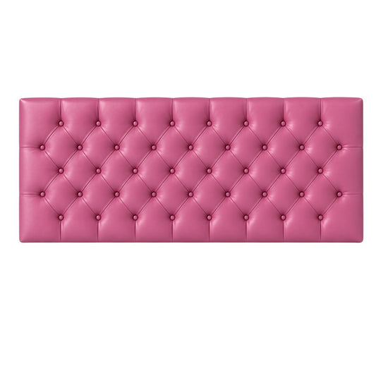 Cabecero Rombos Fucsia Sintético