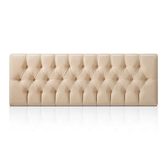 Cabecero Rombos Beige Sintético