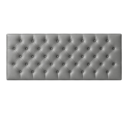 Cabecero  Rombos Gris Sintético