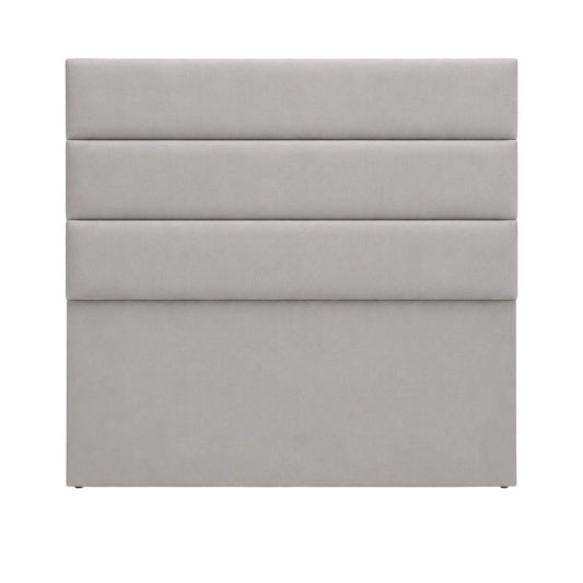 Cabecero Paneles Horizontales Con Pata Gris