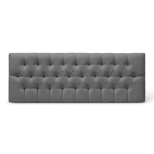 Cabecero  Rombos Gris Sintético