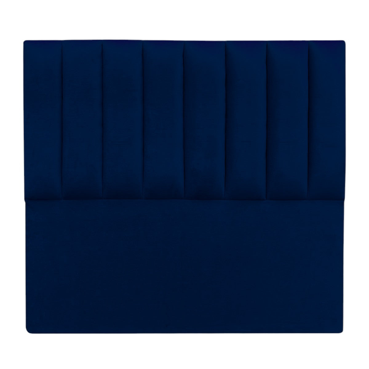 Cabecero Paneles Verticales Con Pata Indigo Tela