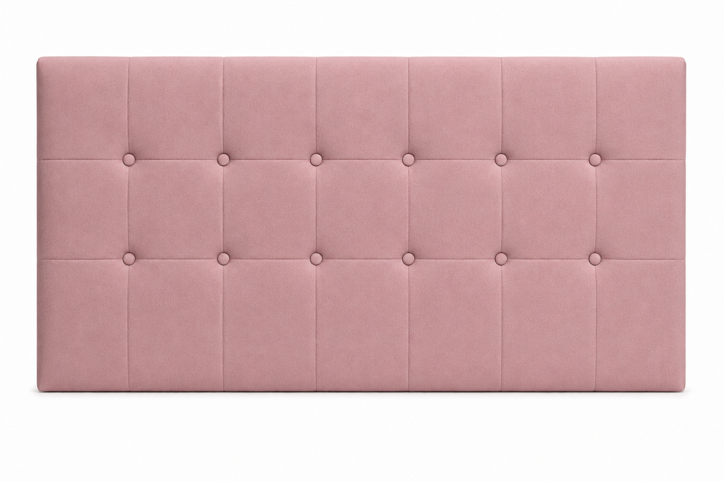Cabecero Cuadros Rosado Tela