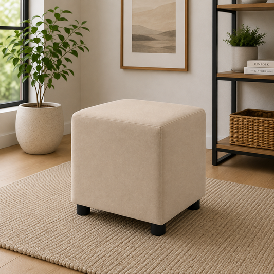 Puff Decorativo Beige