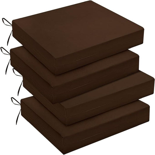 Cojín Para Silla Cuadrado Chocolate