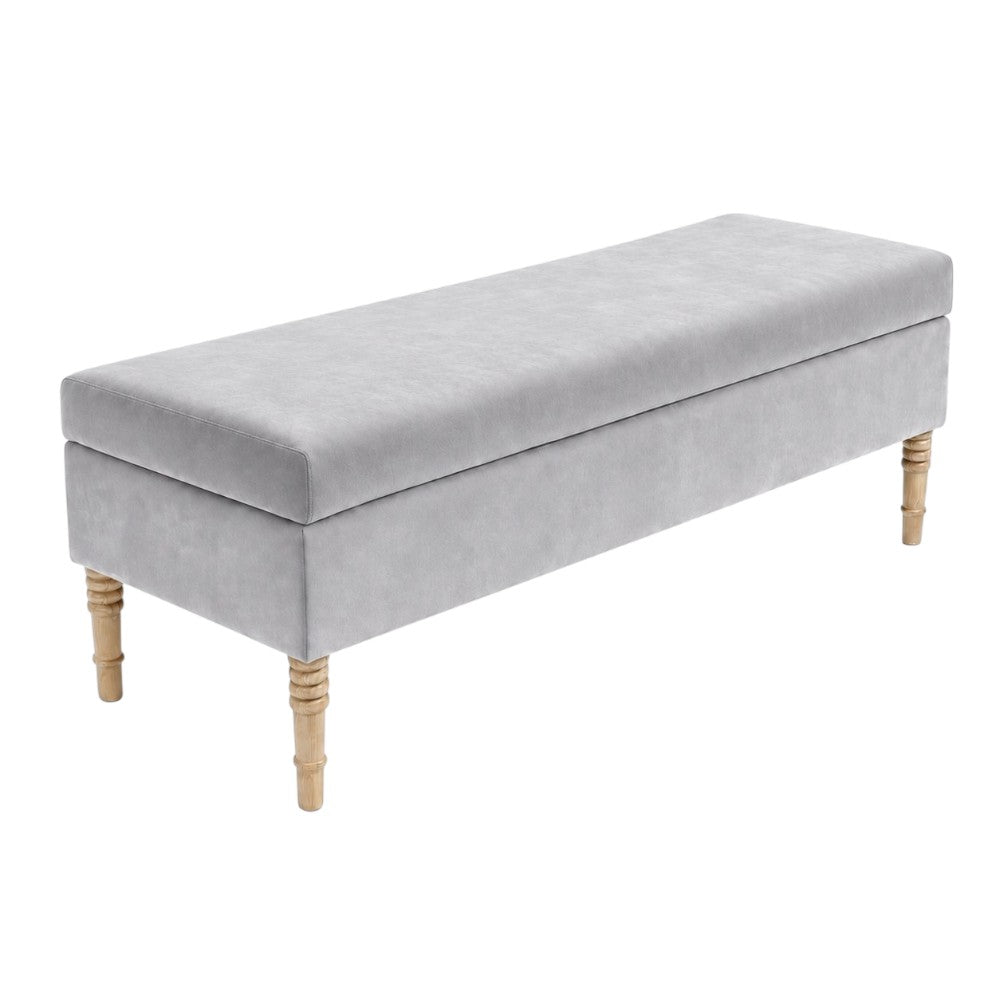 Puff Baul Aura 100x40x50 Gris