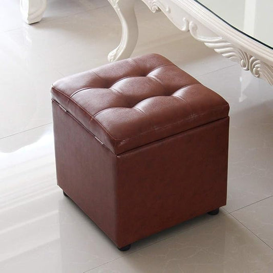 Puff Baúl 40 x 40 Chocolate