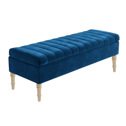 Puff Baúl Roma Azul