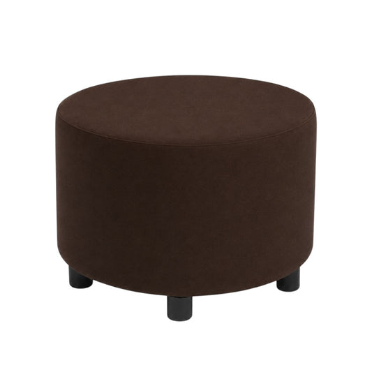 Puff Decorativo Redondo Chocolate