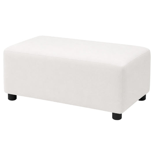 Puff Decorativo 80x40 Blanco