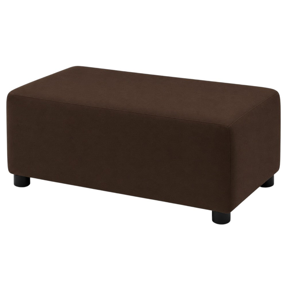 Puff Decorativo 80x40 Chocolate
