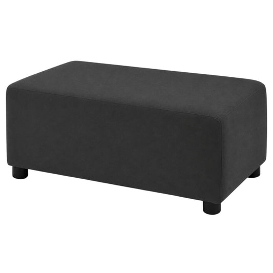Puff Decorativo 80x40 Dark Grey