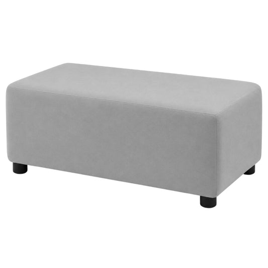 Puff Decorativo 80x40 Gris