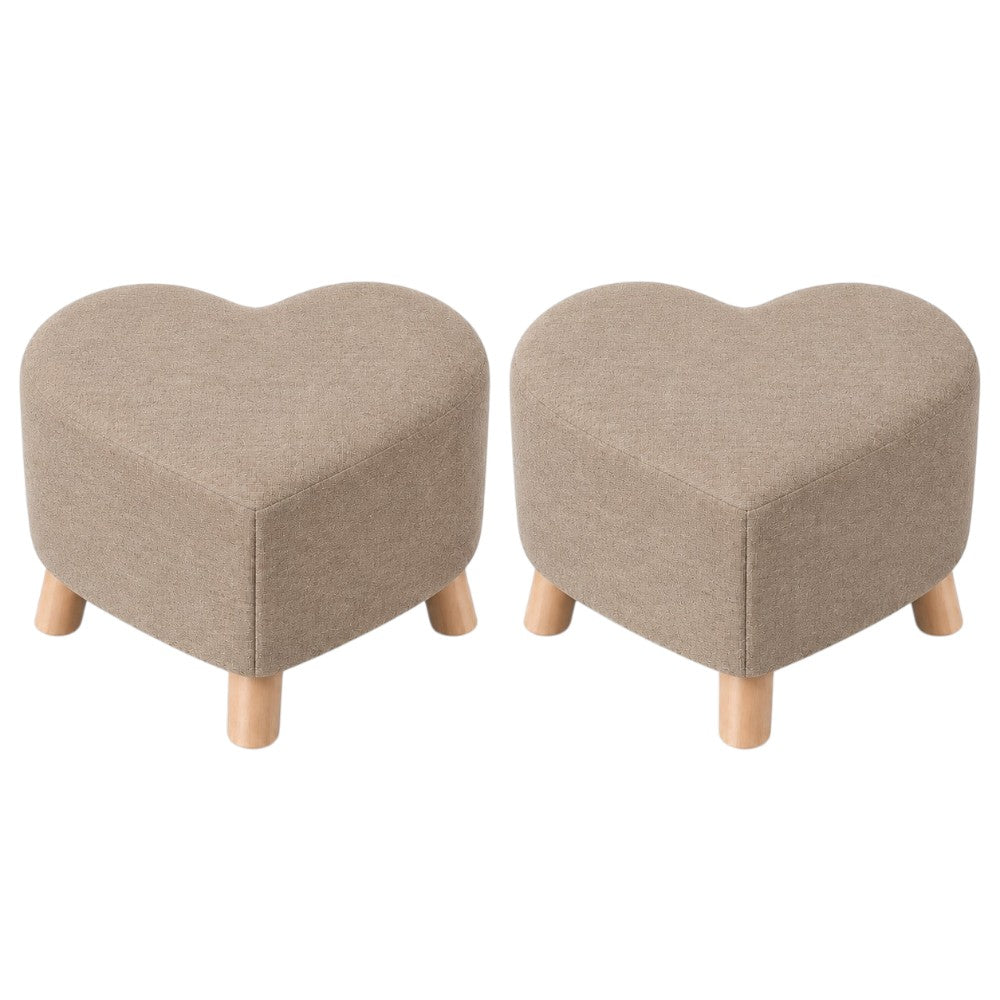 Puff Posa Pie Cora Beige Setx2