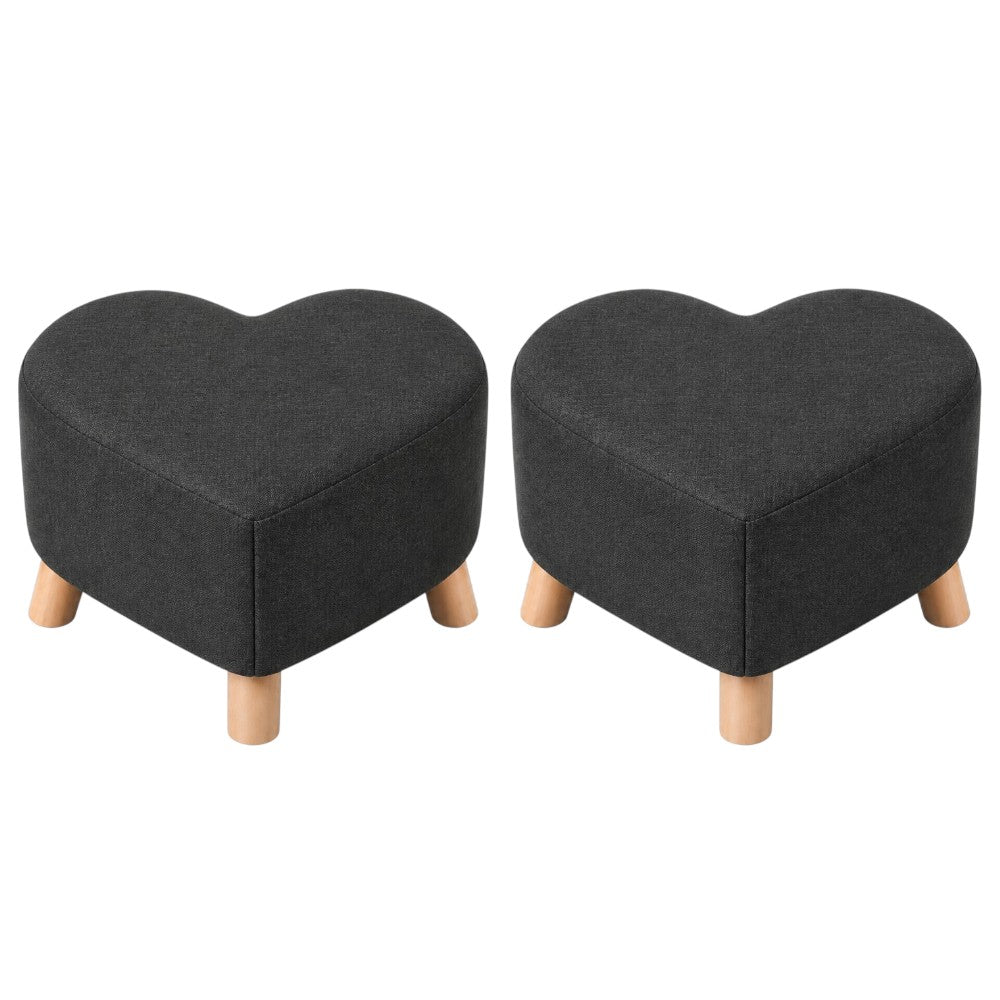 Puff Posa Pie Cora Dark Grey Setx2