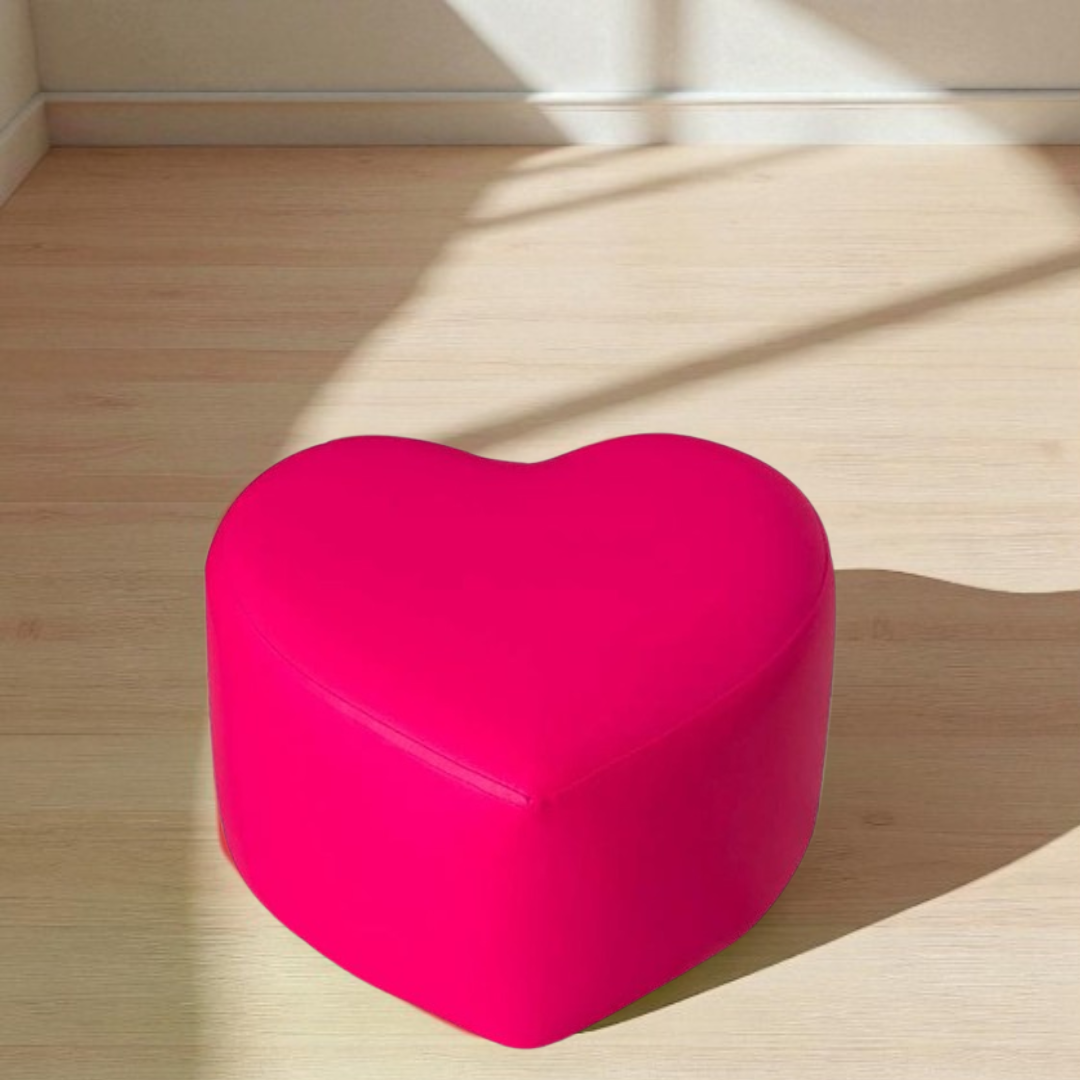 Puff Posa Pie Cora Fucsia