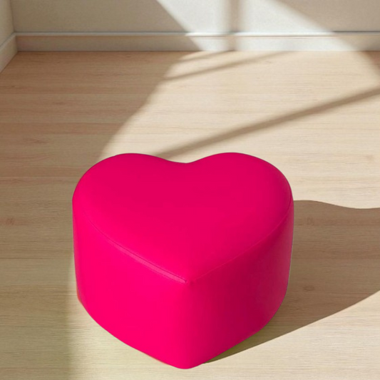 Puff Posa Pie Cora Fucsia