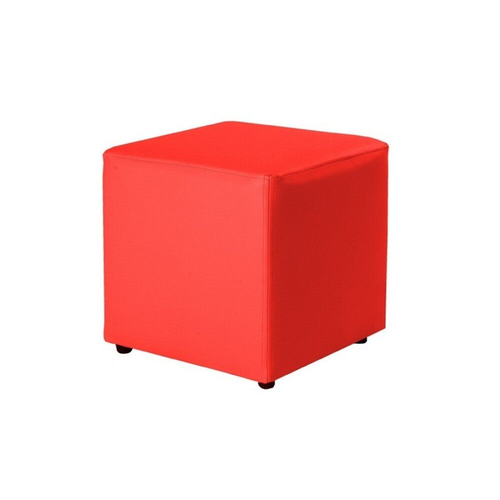 Puff Decorativo Rojo