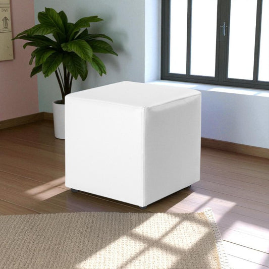 Puff Decorativo Blanco