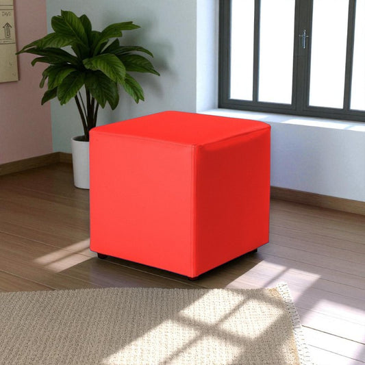Puff Decorativo Rojo