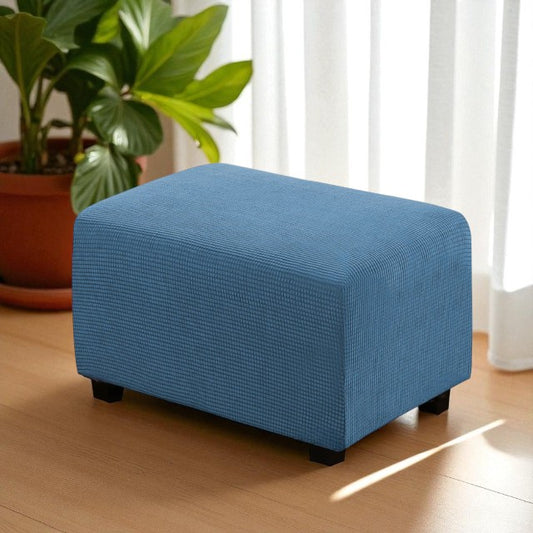 Puff Decorativo 80x40 Azul