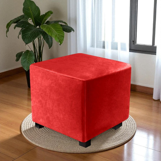 Puff Decorativo Rojo
