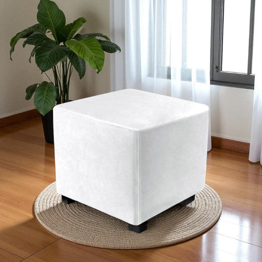 Puff Decorativo Blanco