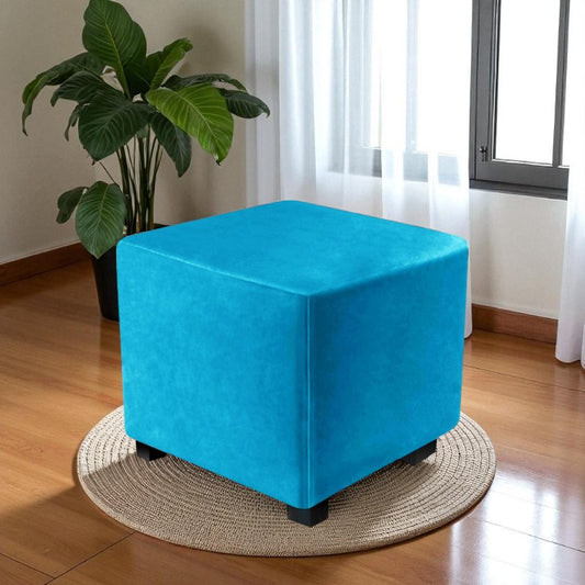 Puff Decorativo Turquesa