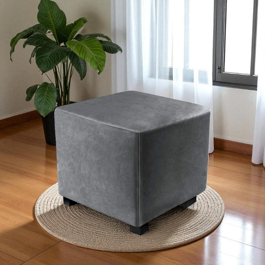 Puff Decorativo Dark Grey
