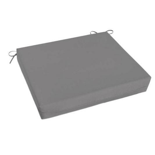 Cojín Para Silla Cuadrado Gris
