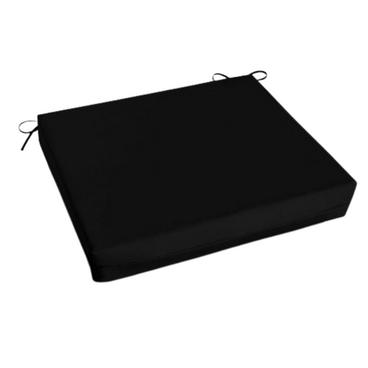 Cojín Para Silla Cuadrado Negro