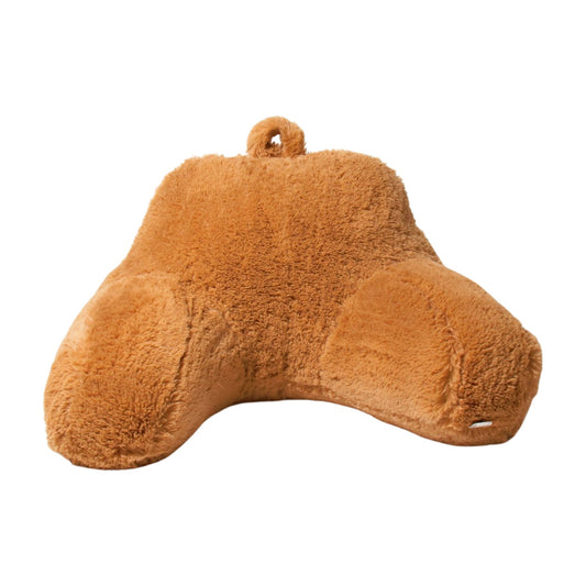 Cojín Anatómico Lectura y Tv Peluche Camel