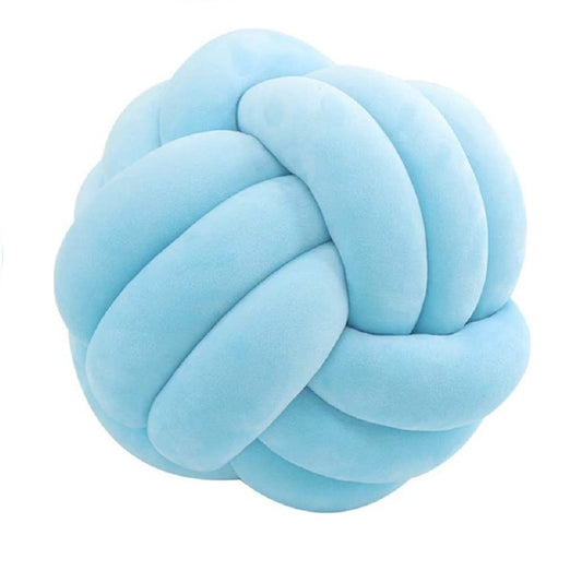Cojín Nudo Celta Azul Claro