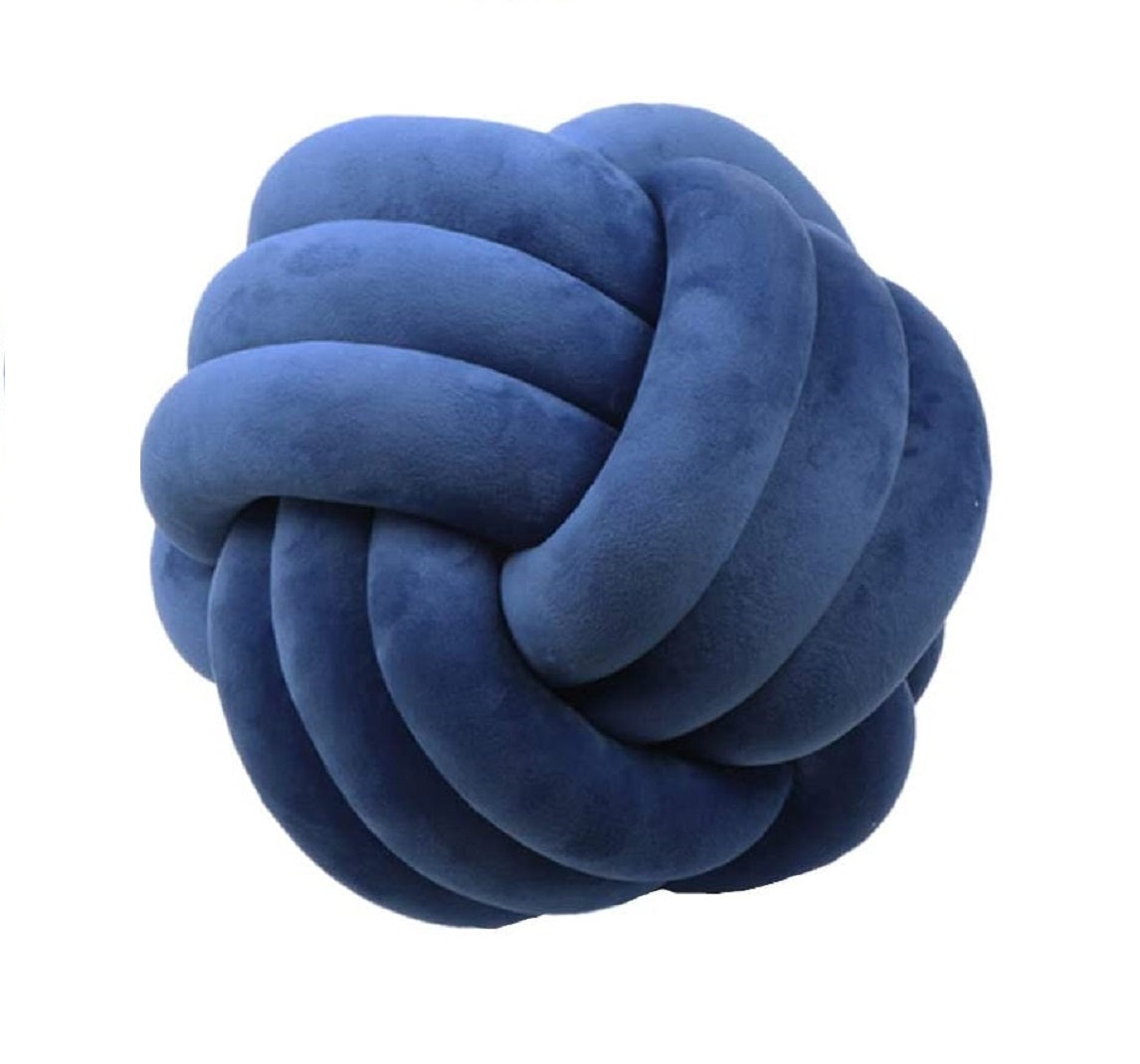 Cojín Nudo Celta Azul Claro