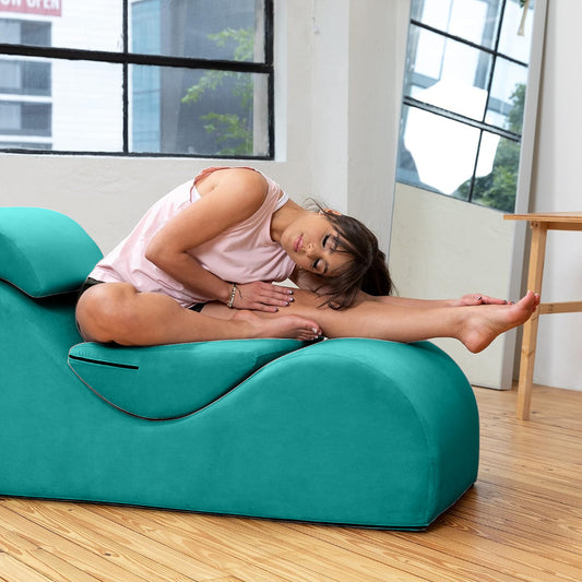 Tumbona Para Yoga Turquesa