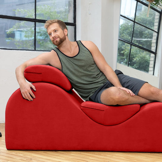 Tumbona Para Yoga Rojo