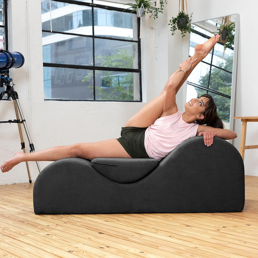 Tumbona Para Yoga Negro